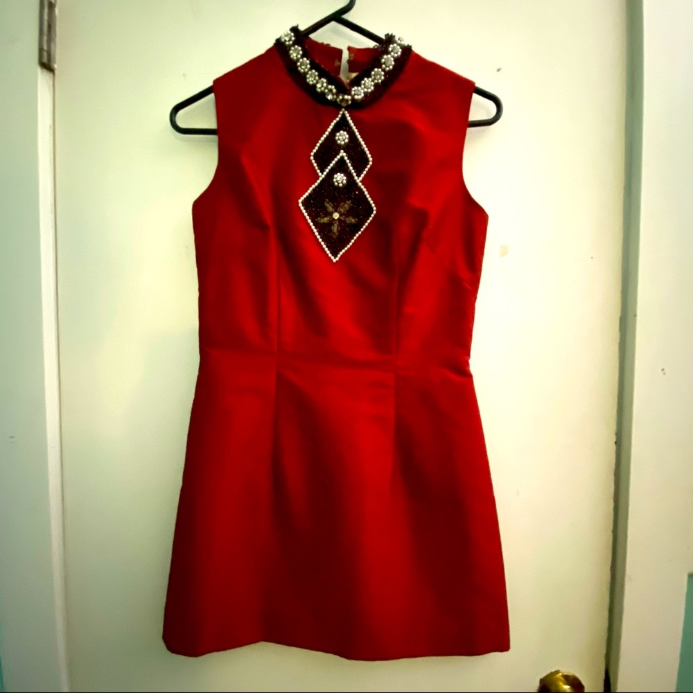 Vintage beaded 60s dress